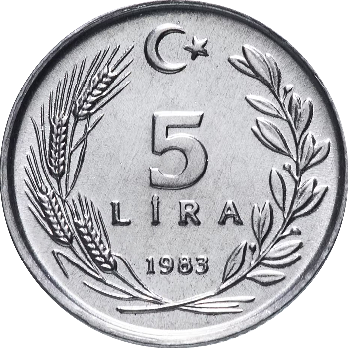 5 Lira (Tip IV)
